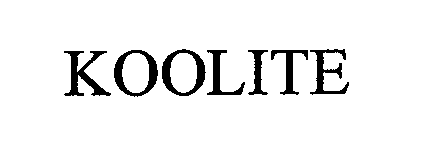 Trademark Logo KOOLITE