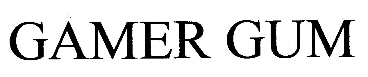 Trademark Logo GAMER GUM