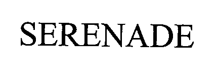 Trademark Logo SERENADE