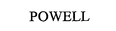 Trademark Logo POWELL