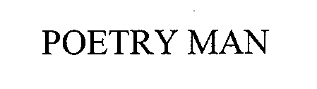 Trademark Logo POETRY MAN