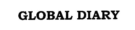 Trademark Logo GLOBAL DIARY
