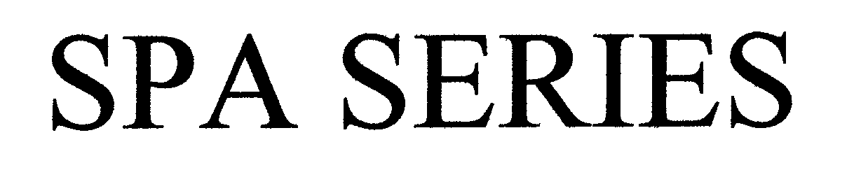 Trademark Logo SPA SERIES
