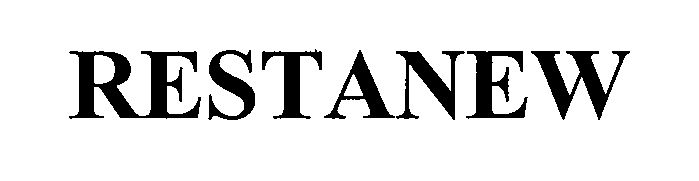 Trademark Logo RESTANEW
