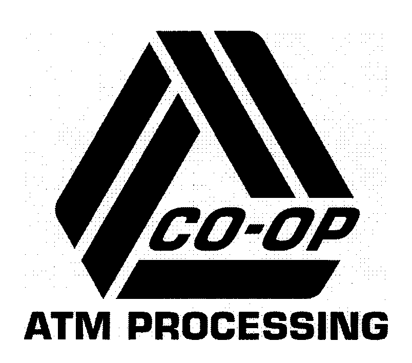 Trademark Logo CO-OP ATM PROCESSING