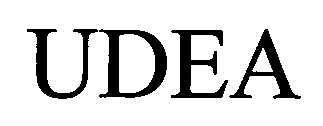 Trademark Logo UDEA
