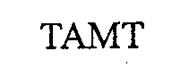 Trademark Logo TAMT