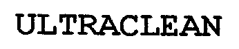 Trademark Logo ULTRACLEAN