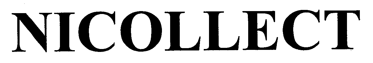 Trademark Logo NICOLLECT