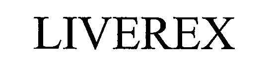 Trademark Logo LIVEREX