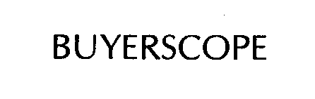  BUYERSCOPE