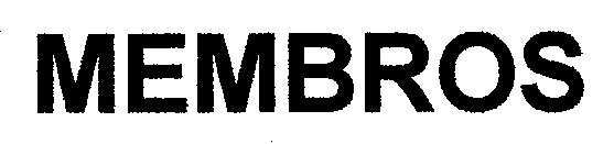 Trademark Logo MEMBROS