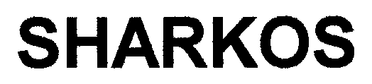 Trademark Logo SHARKOS