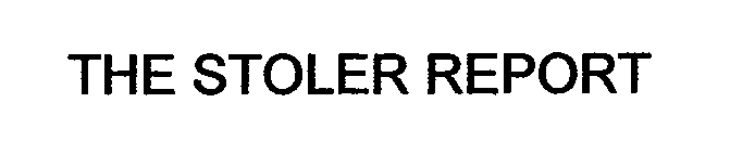  THE STOLER REPORT