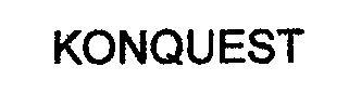 Trademark Logo KONQUEST