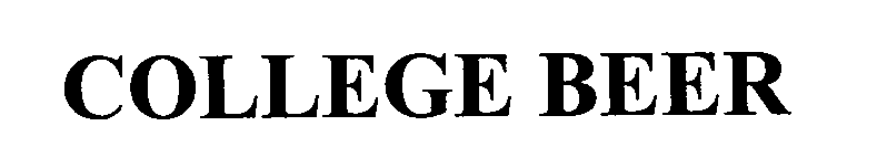 Trademark Logo COLLEGE BEER