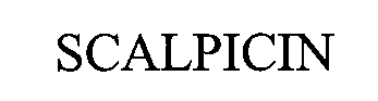 Trademark Logo SCALPICIN