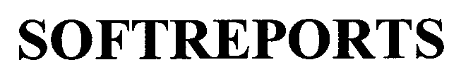 Trademark Logo SOFTREPORTS
