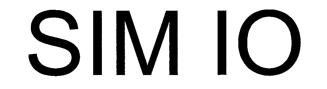 Trademark Logo SIM IO