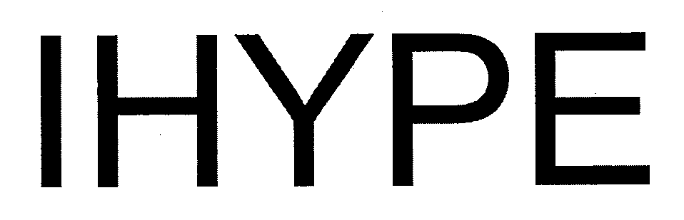 Trademark Logo IHYPE