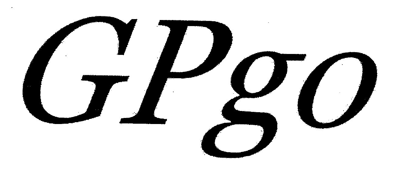 Trademark Logo GPGO
