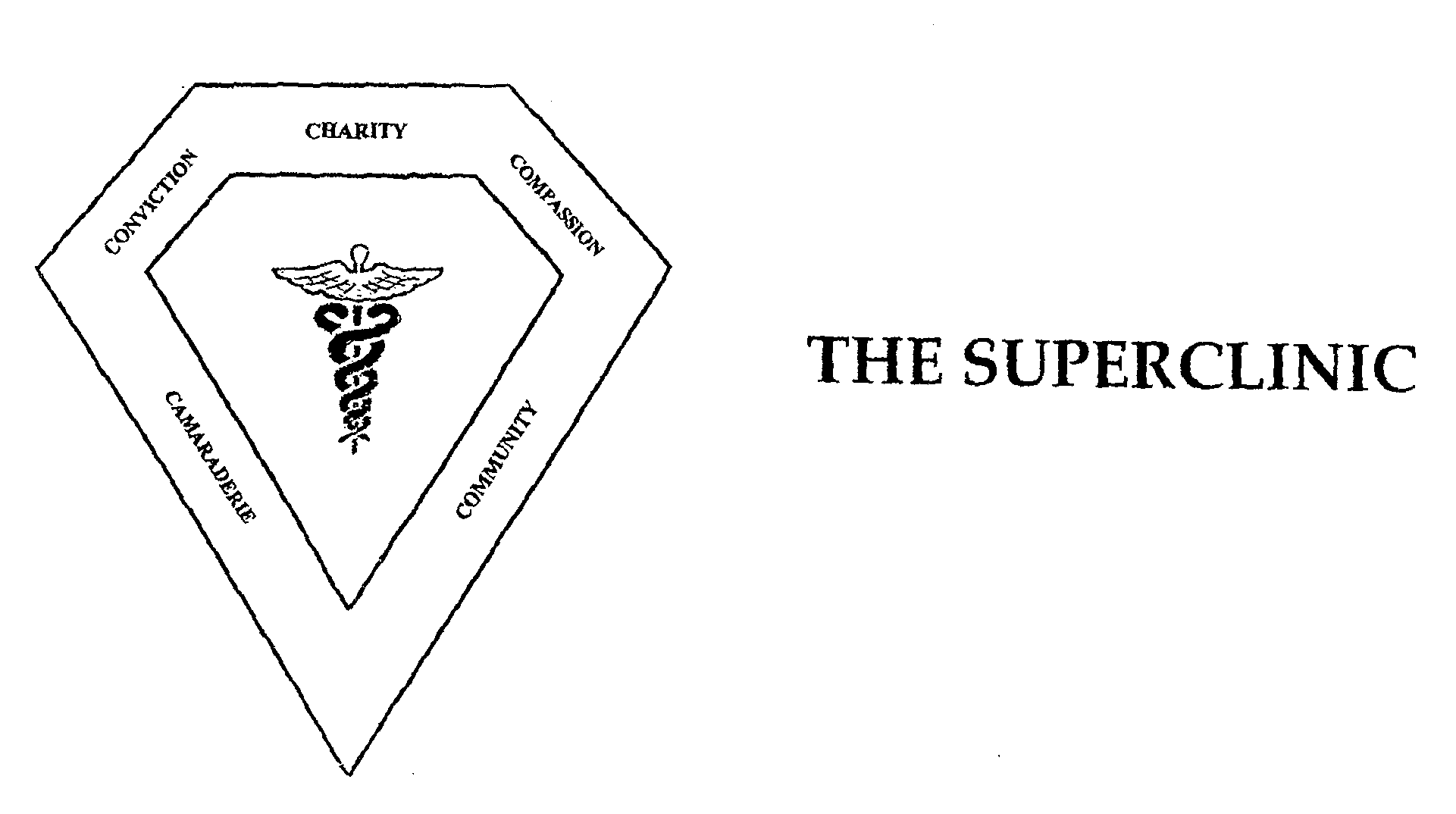  THE SUPERCLINIC CHARITY COMPASSION COMMUNITY CAMARADERIE CONVICTION