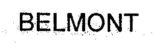 Trademark Logo BELMONT