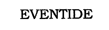 Trademark Logo EVENTIDE