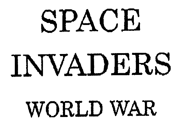  SPACE INVADERS WORLD WAR