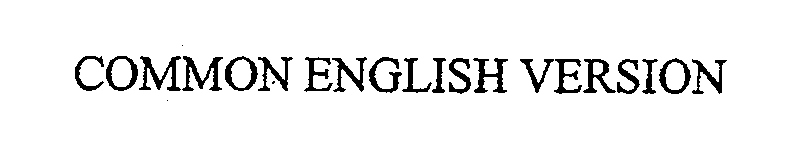 Trademark Logo COMMON ENGLISH VERSION