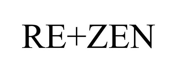 Trademark Logo RE+ZEN
