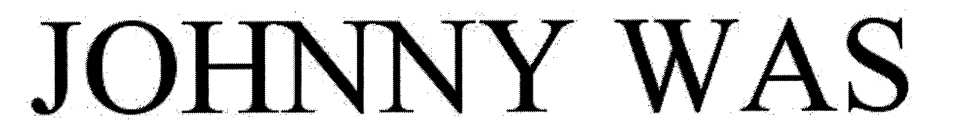 Trademark Logo JOHNNY WAS