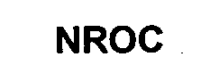 Trademark Logo NROC