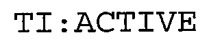 Trademark Logo TI:ACTIVE