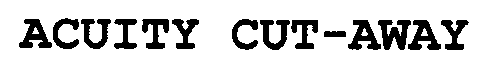 Trademark Logo ACUITY CUT-AWAY