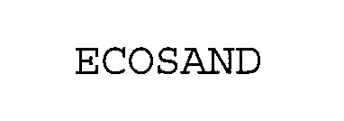 Trademark Logo ECOSAND