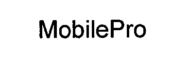 Trademark Logo MOBILEPRO