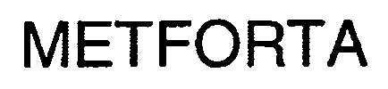 Trademark Logo METFORTA