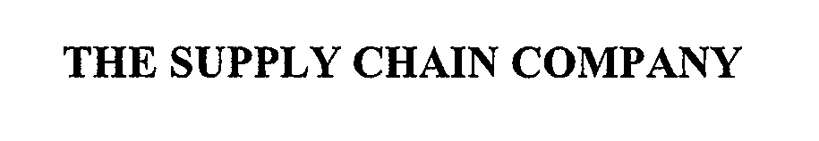 Trademark Logo THE SUPPLY CHAIN COMPANY