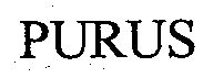 Trademark Logo PURUS