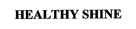 Trademark Logo HEALTHY SHINE