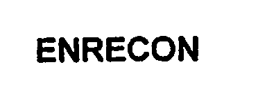 Trademark Logo ENRECON