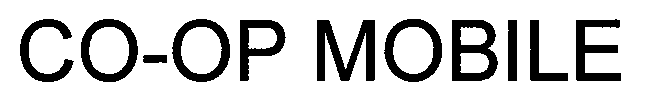 Trademark Logo CO-OP MOBILE