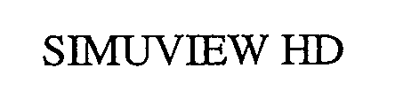 Trademark Logo SIMUVIEW HD