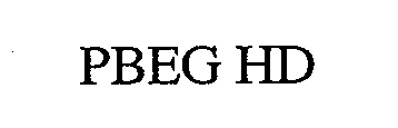 Trademark Logo PBEG HD