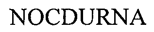 Trademark Logo NOCDURNA