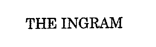  THE INGRAM