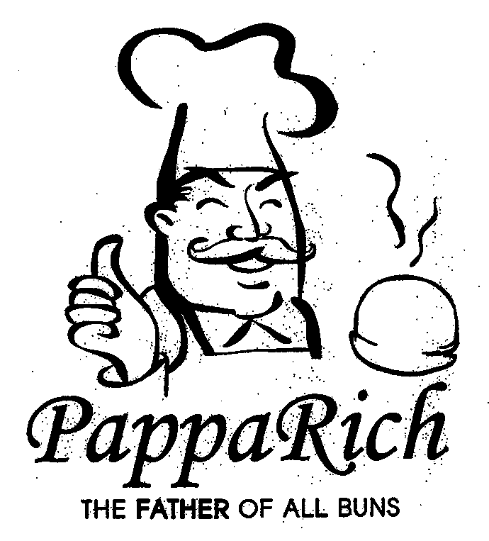 Trademark Logo PAPPARICH THE FATHER OF ALL BUNS