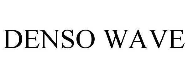 Trademark Logo DENSO WAVE