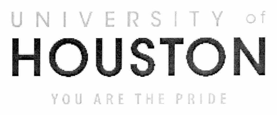  UNIVERSITY OF HOUSTON YOU ARE THE PRIDE